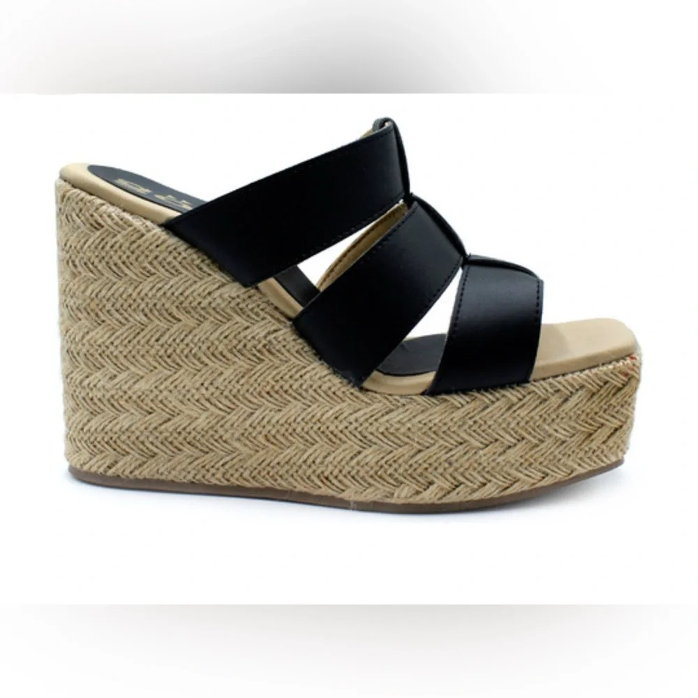 Mosquitos Sandals Espadrilles Wedge High Heel Platform size 7 - Picture 1 of 11